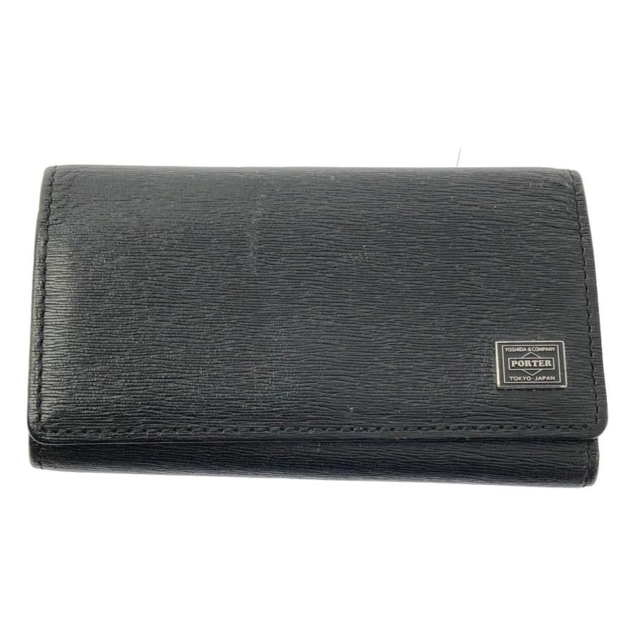 PORTER ブラック レザー キーケース箱付き未使用 PORTER / ポーター レザー キーケース : KLD ヤフーショッピング店