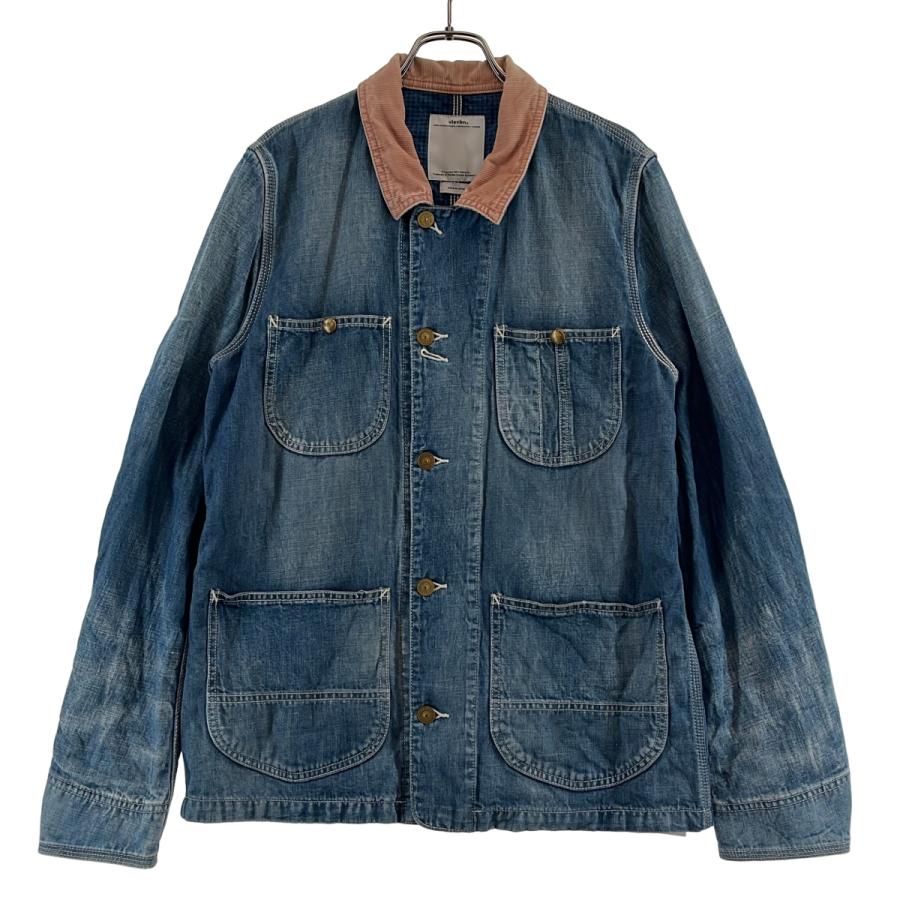 【セール中】VISVIM デニムジャケット カバーオール visvim（ヴィズヴィム） visvim / ビズビム SS COVERALL DAMAGED