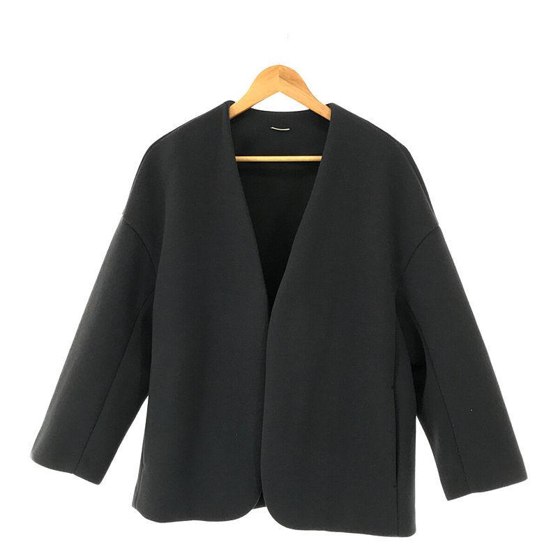 Plage / プラージュ | 2020SS | ノーカラー スポンジ ショートコート