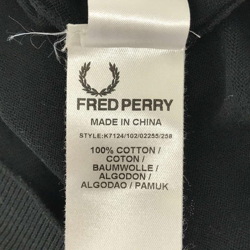 FRED PERRY / フレッドペリー | ニットジャガード ポロシャツ | 38 | ブラック | メンズ｜kldclothing｜07