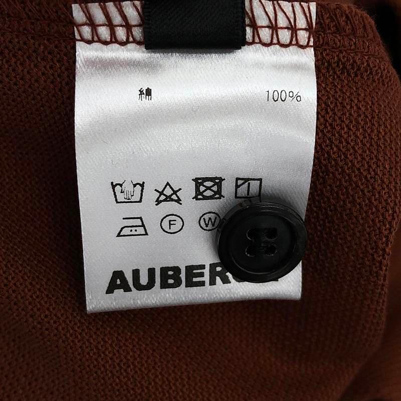 AUBERGE　オーベルジュ　ポロシャツ　サイズ44　COLOR　ブラック 新品】 AUBERGE / オーベルジュ | 2024SS EMILE スビンコットン