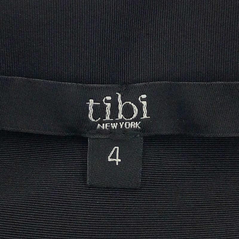 Tibi / ティビ | シルク タック フレアスカート | 4 | ブラック | レディース｜kldclothing｜06