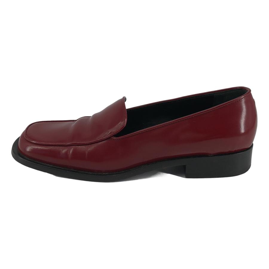 PRADA プラダ ヴィンテージ スクエアトゥ ローファー パンプス 38 PRADA（プラダ） スクエアトゥ レザー ローファー : KLD ヤフー