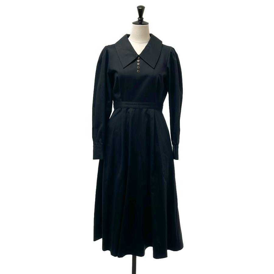 foufou / フーフー THE DRESS #28 big collar button dress ワンピース
