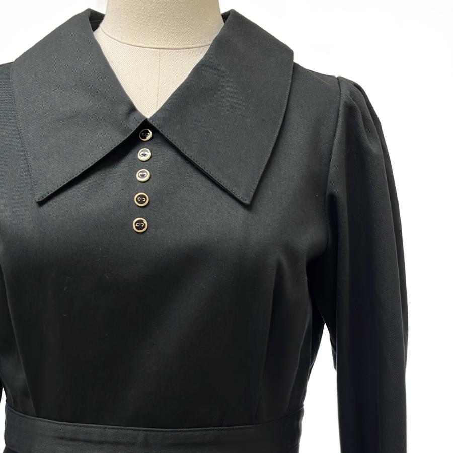foufou / フーフー THE DRESS #28 big collar button dress ワンピース