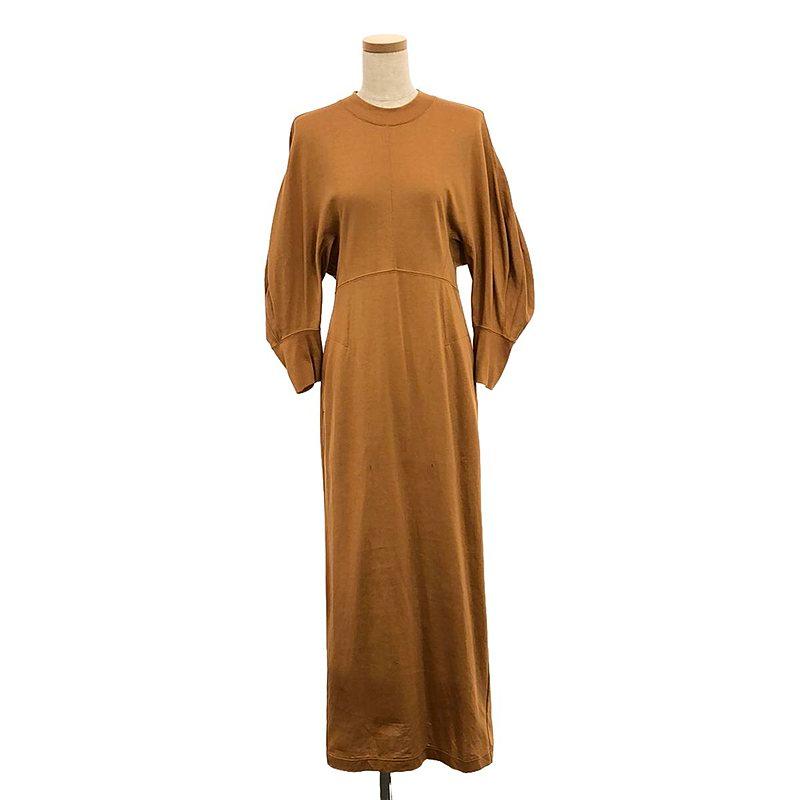 mame kurogouchi クラシックコットンドレスボルドー新品同様