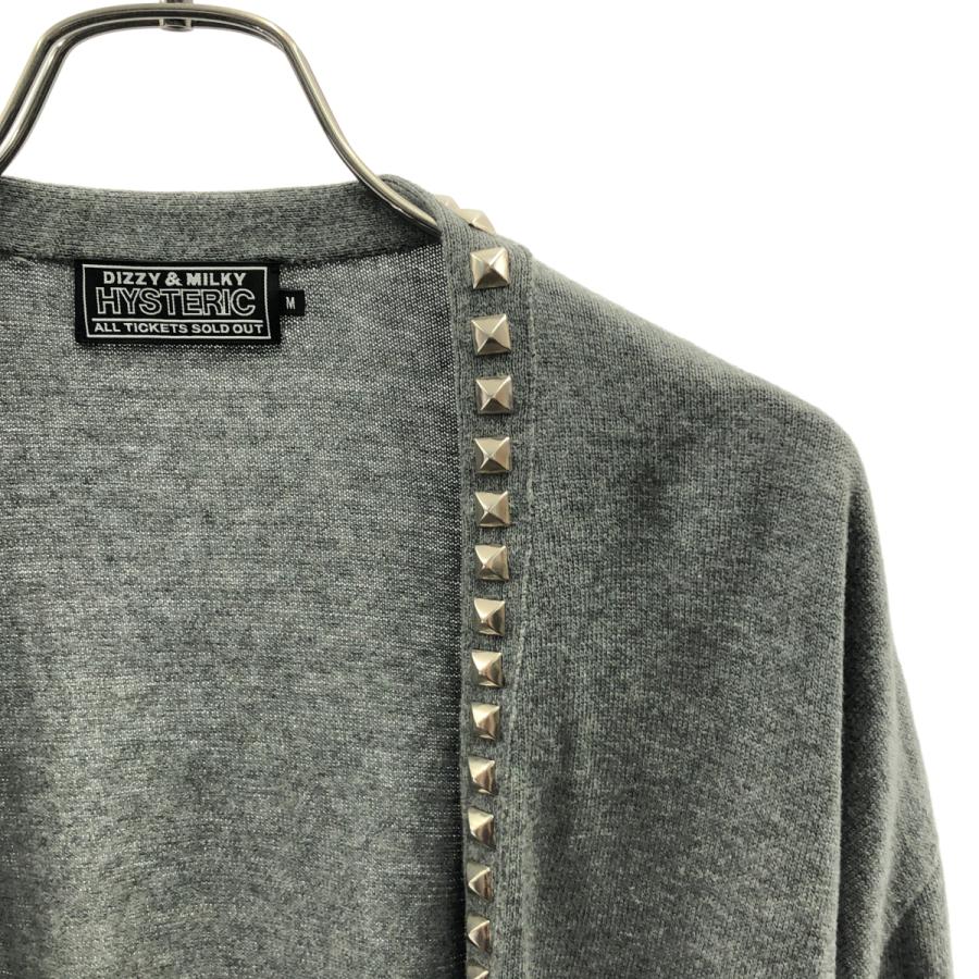 HYSTERIC GLAMOUR（ヒステリックグラマー） スタッズ カーディガン