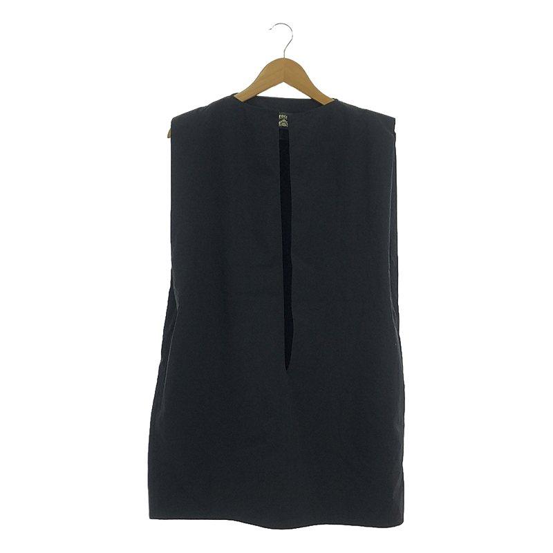 【美品】  PHOTOCOPIEU / フォトコピュー | 2023SS | DELPHINE ナイロン ロングベスト ヴァルーズ | TU | ブラック | レディース 美品】 PHOTOCOPIEU / フォトコピュー | 2023SS DELPHINE ナイロン