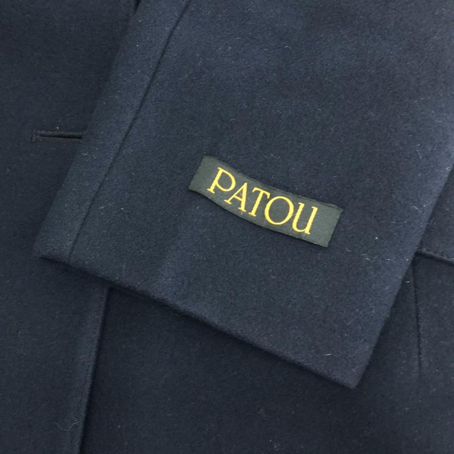 PATOU / パトゥ ダブルブレスト ウール＆カシミア ジャケット 総裏地