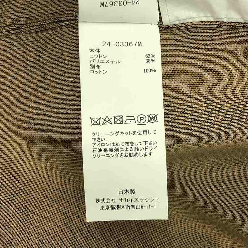 sacai（サカイ） | 2024SS | Sponge Sweat Hoodie / バイカラー