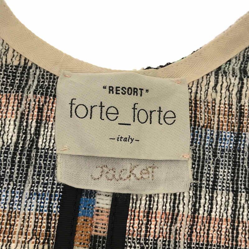 Ron Herman - フォルテフォルテ　ジャケット 美品】 forte_forte / フォルテフォルテ | Ron Herman取扱い フリンジ