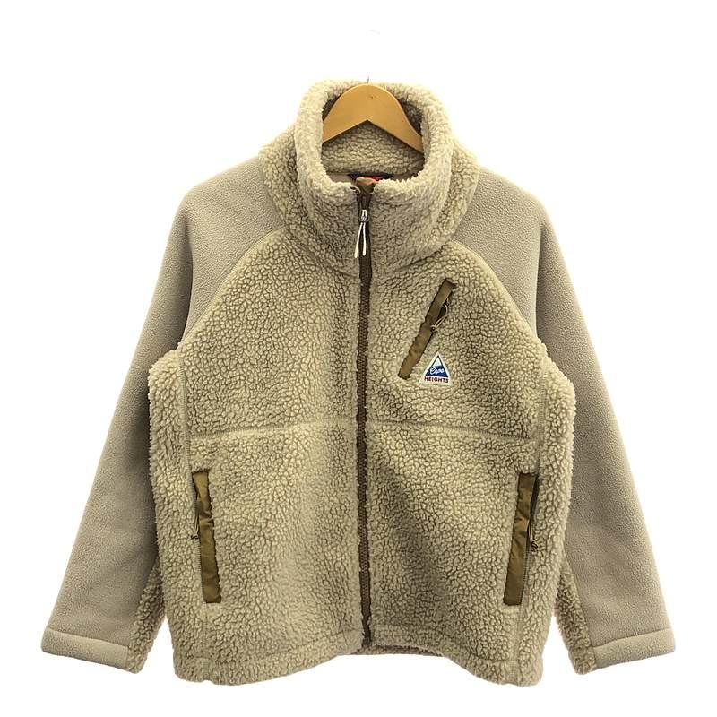 美品 Cape Heights BETHEL ノーカラーフリースコート M 美品 cape 