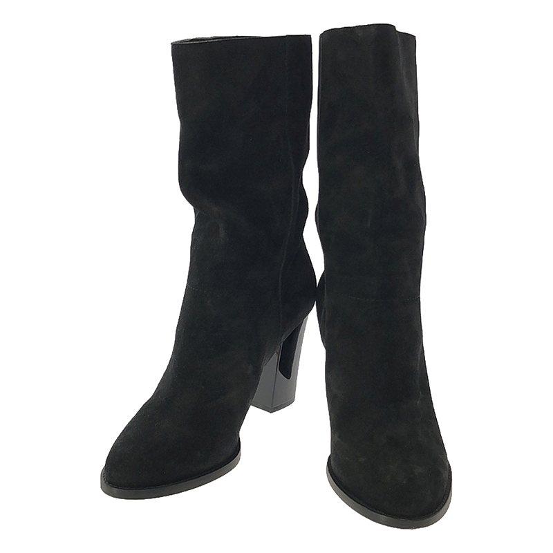 美品】 JIMMY CHOO / ジミーチュウ | スエードレザー ヒール ショート  