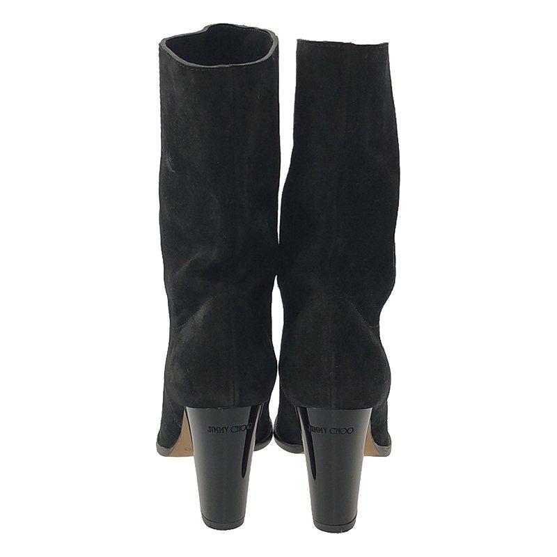 美品】 JIMMY CHOO / ジミーチュウ | スエードレザー ヒール ショート 