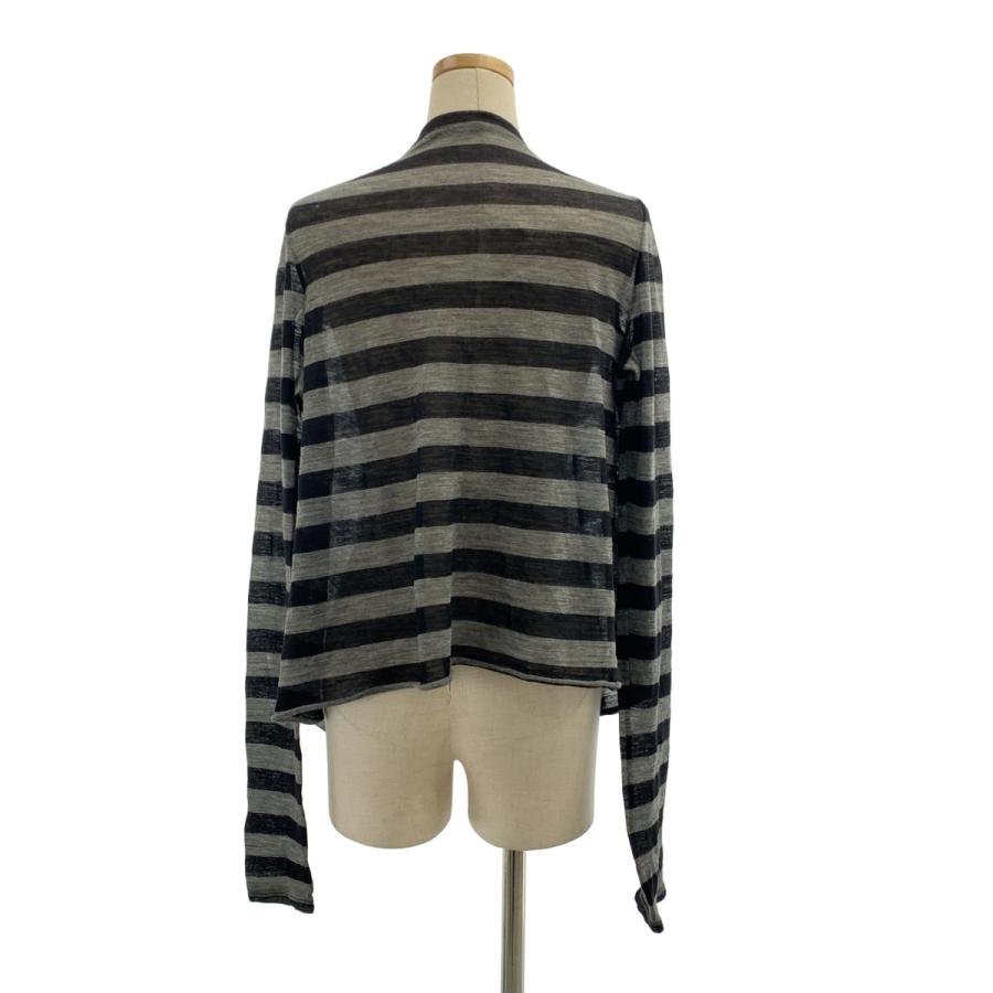 HELMUT LANG（ヘルムートラング） ボーダー 変形 ボタンレス