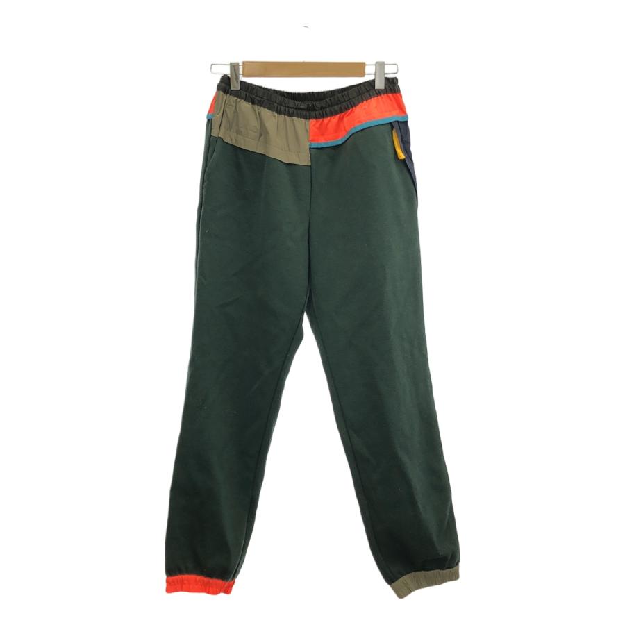 【美品】  kolor BEACON / カラービーコン | 切替 ニット スウェット パンツ | 3 | グリーン系 | メンズ 美品】 kolor BEACON / カラービーコン | 切替 ニット スウェット