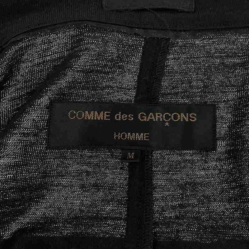 COMME des GARCONS HOMME / コムデギャルソンオム | AD1998 | 90s ヴィンテージ ウール ニット 3B ジャケット | M | ブラック | メンズ｜kldclothing｜05