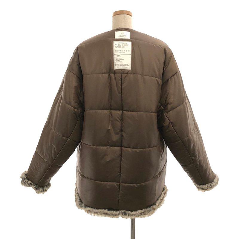 【超美品】HYKE FAUX FUR REVERSIBLE JACKET S 超美品】HYKE FAUX FUR REVERSIBLE JACKET S