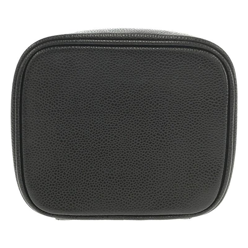 CHANEL / シャネル | 93659 ココマーク キャビアスキン バニティ