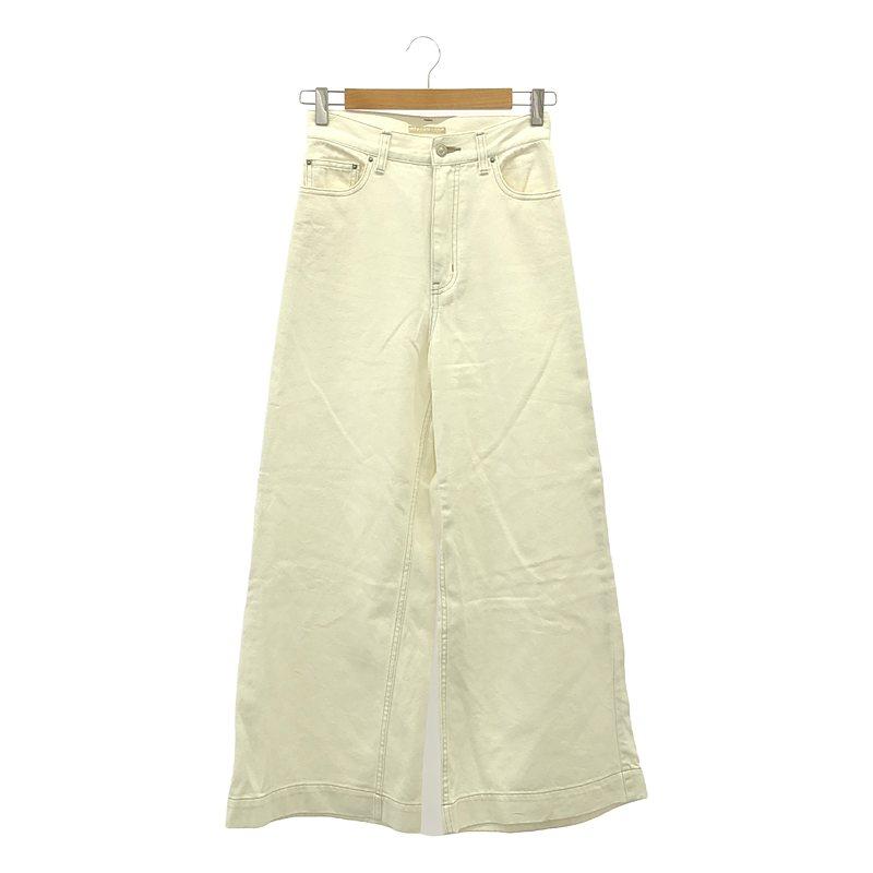 plage（プラージュ） | 2024SS | コットン リネン ワイド デニムパンツ