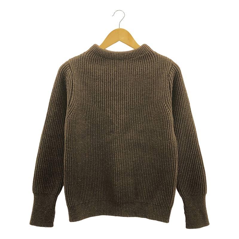 andersen andersen 5G ニット　ブラウン　現行品 Andersen-Andersen（アンデルセンアンデルセン） | 5G リブ プル