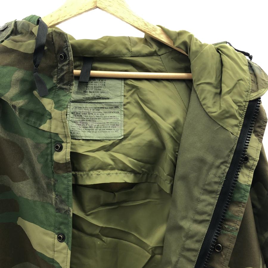米軍実物 92年製US ARMY ECWCS GEN 1 パーカー 90s 米軍 U.S.ARMY ECWCS GEN1 ウッドランドカモ GORE-TEX