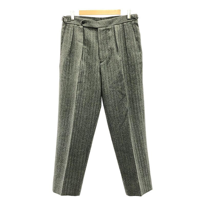 【HEUGN】Aaron ウールギャバスラックス 24AW HEUGN（ユーゲン）