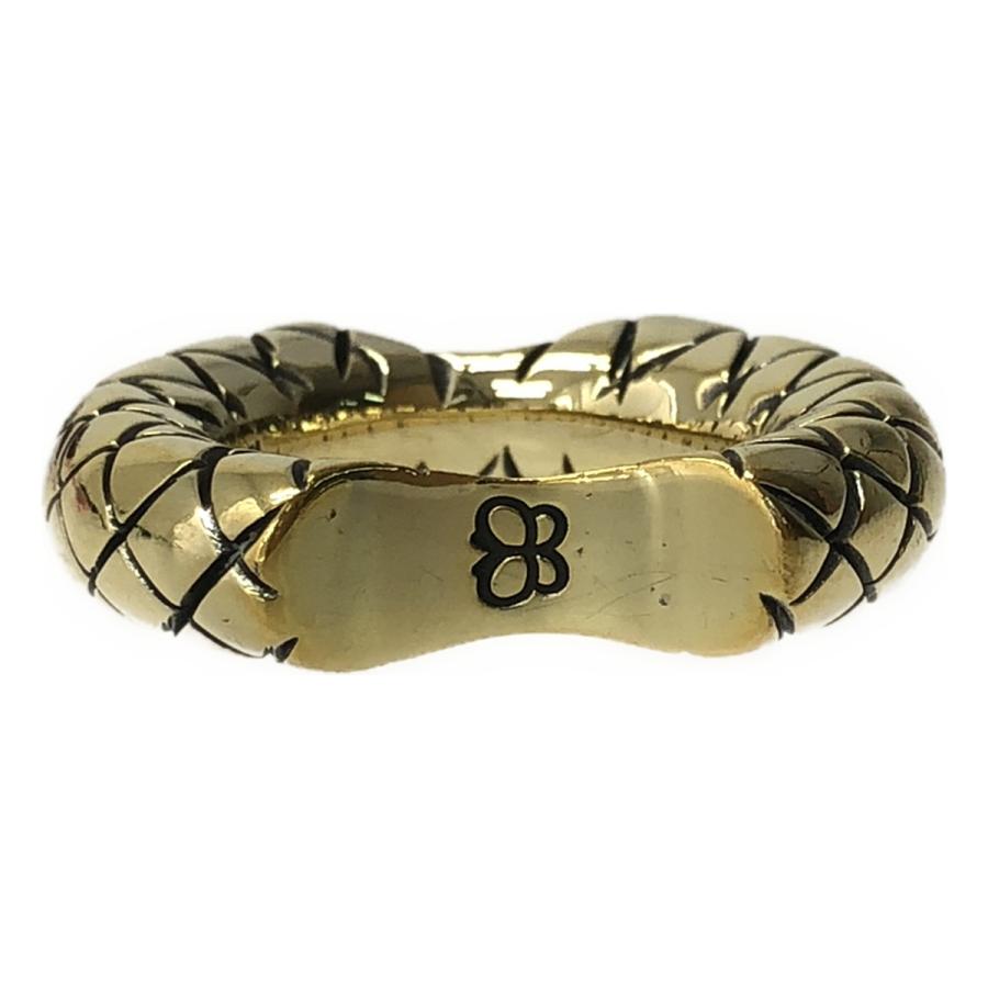 【美品】ボッテガヴェネタ　ダブルカット　リング　イントレチャート　925 BOTTEGA VENETA 【美品】 / ボッテガヴェネタ | 925 イントレ