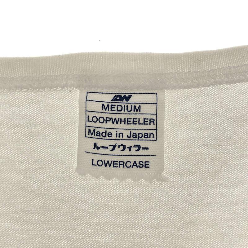 LOOPWHEELER / ループウィラー | 長袖 クルーネック Tシャツ | M | ホワイト | メンズ｜kldclothing｜05