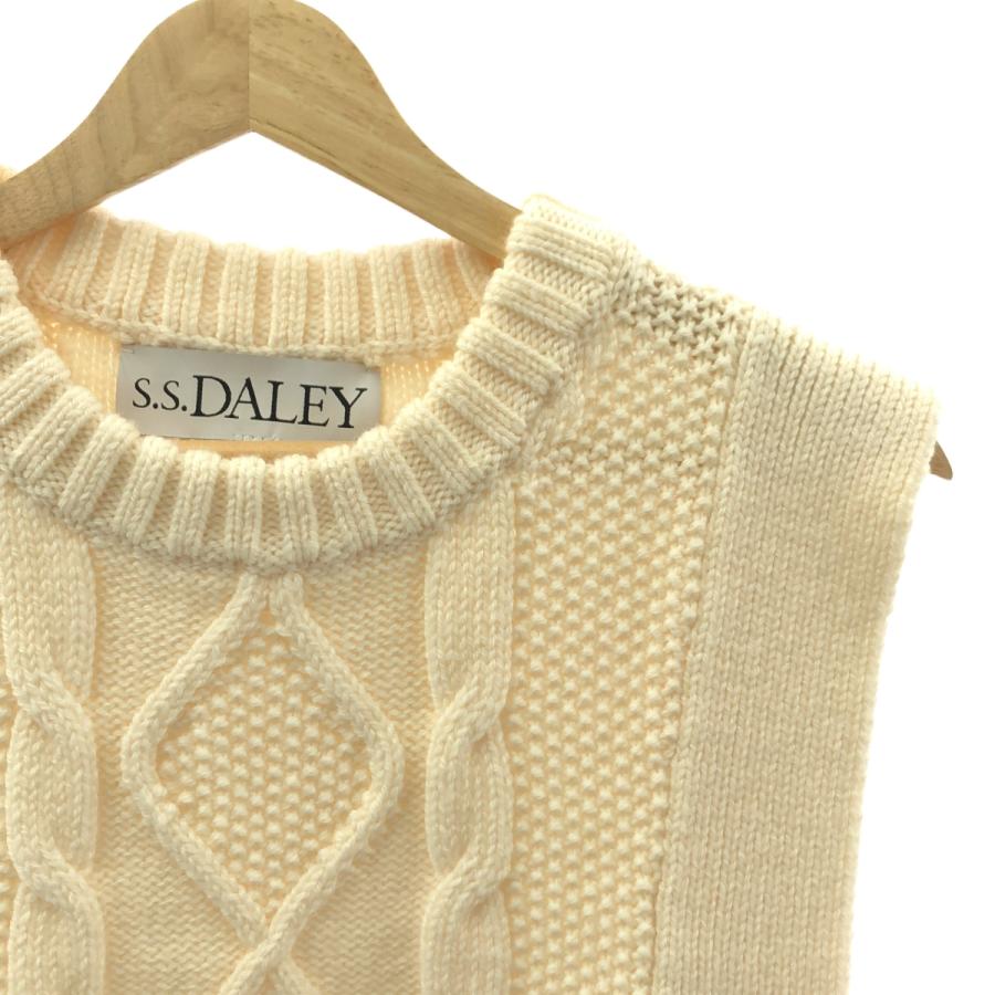 S.S.DALEY / エスエスデイリー | ウール サイド デザイン ニット 