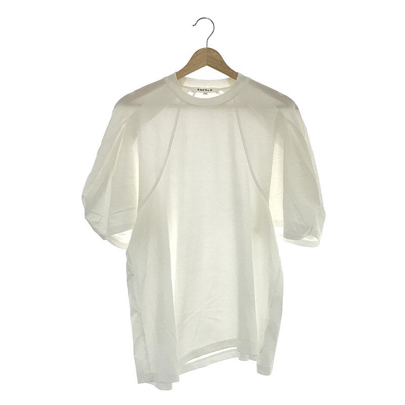 ENFOLD 【美品】 / エンフォルド | FLOWER-SLEEVE PULLOVER Tシャツ 38 