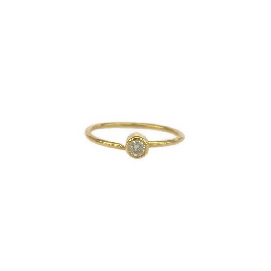 SHIHARA ワンストーンフープピアス One-Stone Hoop Pierce 01 - SHIHARA