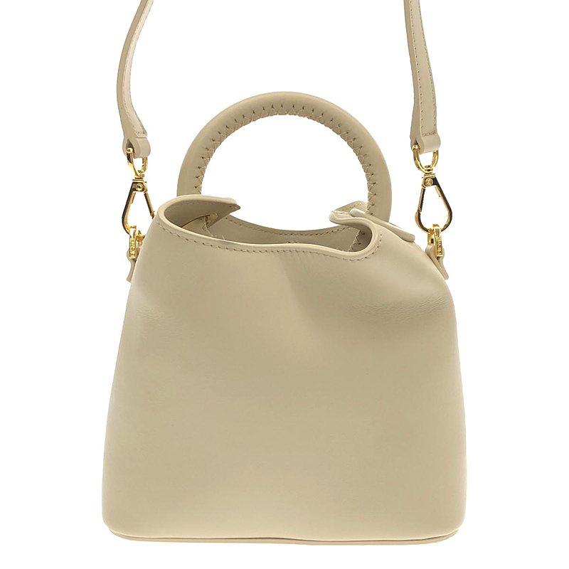 elleme 【美品】 / エレメ | 2way ショルダー付き レザー ミニ ハンド  