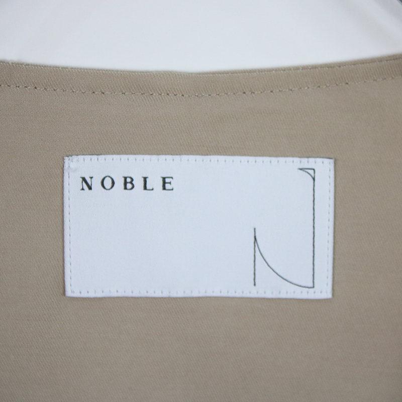 NOBLE / ノーブル | 2019AW サージニドムショートブルゾン ベージュ