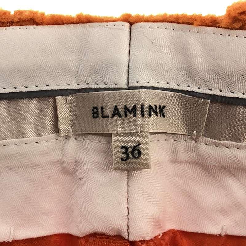 【美品】  BLAMINK / ブラミンク | コーデュロイ ストレートパンツ | 36 | オレンジ | レディース｜kldclothing｜06