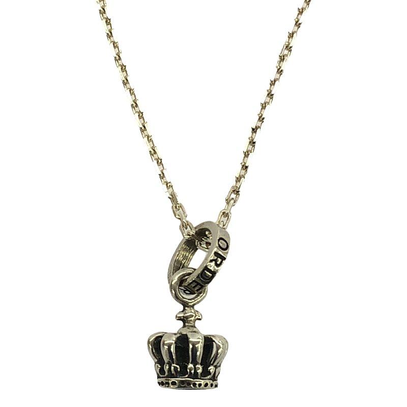 ROYAL ORDER / ロイヤルオーダー | Tiny Crown Necklace タイニー 