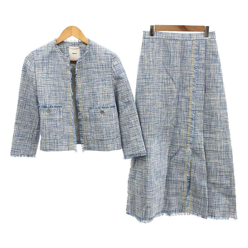 ebure 【新品】 / エブール | 2024SS セットアップ カラー ebure 【新品】 / エブール | 2024SS セットアップ カラー