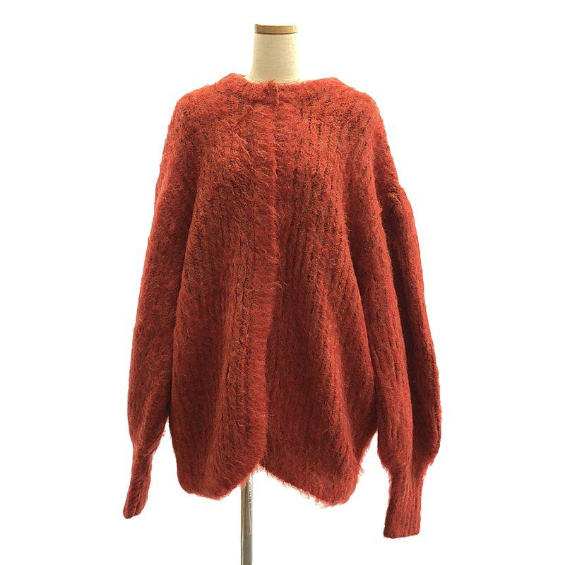 CLANE クラネ　モヘアシャギーニットカーディガン CLANE - カラー モヘア シャギー カーディガン - COLOR MOHAIR SHAGGY