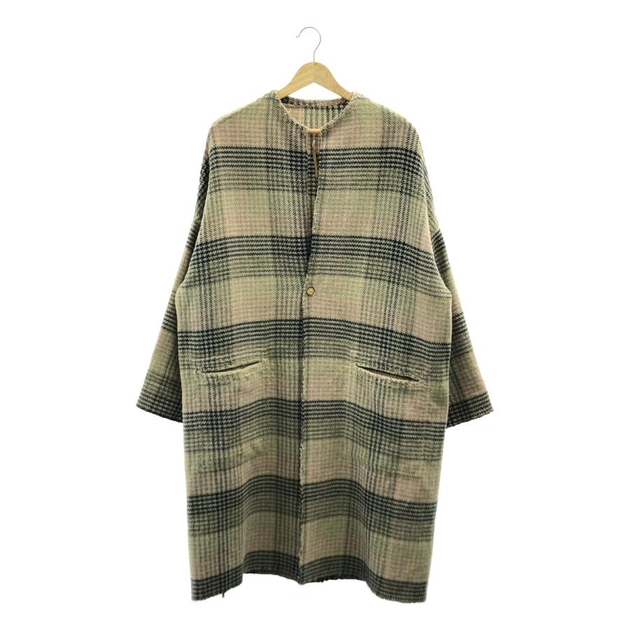 ISABELLA STEFANELLI / イザベラステファネリ Virginia Woolf 手織り ツイード グレンチェック コート | 
