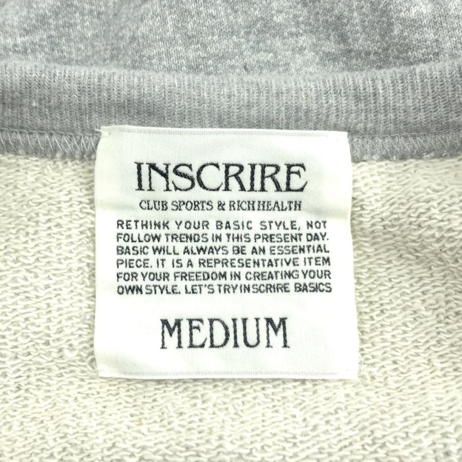 美品〈INSCRIRE〉Asymmetry Sweat Shirt スウェット 追加2》《別注》【INSCRIRE /アンスクリア】Asymmetry Sweat