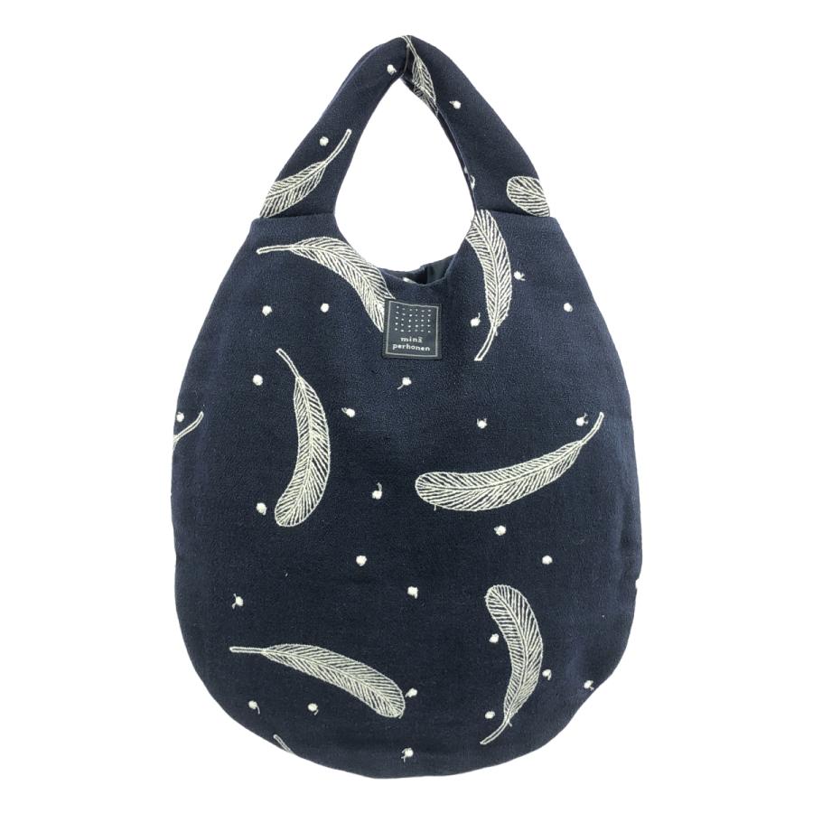 新品タグ付き　レア　ミナペルホネン エッグバッグ タンバリン ミナペルホネン tambourine エッグバッグ black | Lin total fashion