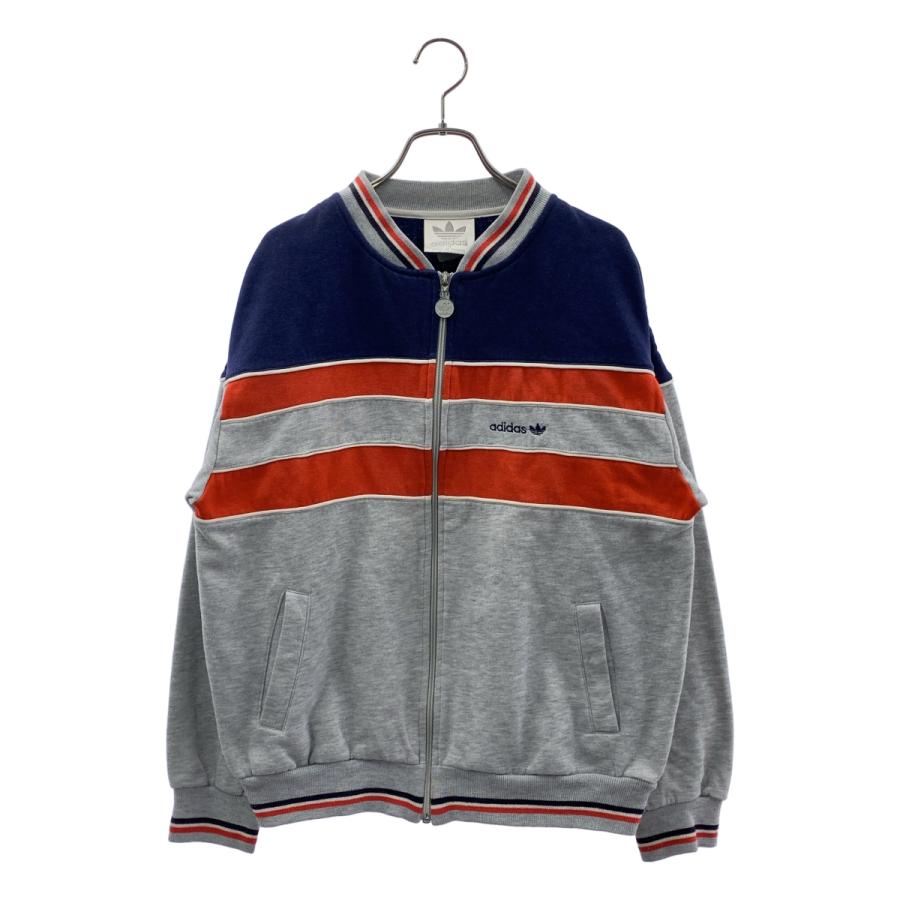 adidas（アディダス） トレフォイル ロゴ ジップ スウェット ブルゾン 