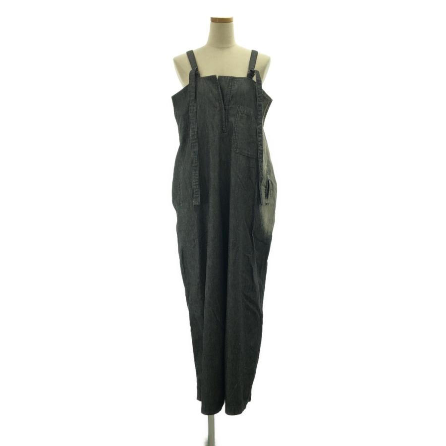 Y's / ワイズヨウジヤマモト SPOTTED DENIM STRAP OVERALLS デニム