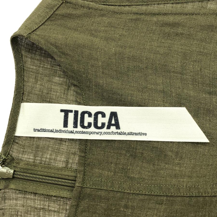 TICCA（ティッカ） | 2022SS | リネンコンビネゾン オールインワン