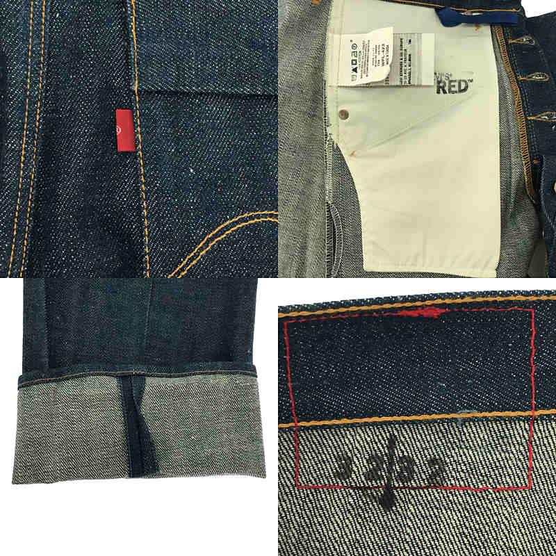 【新品】  Levi's red / リーバイスレッド | 1st STANDARD チュニジア製 立体裁断 デニムパンツ | W32 L32 | インディゴ | メンズ｜kldclothing｜09