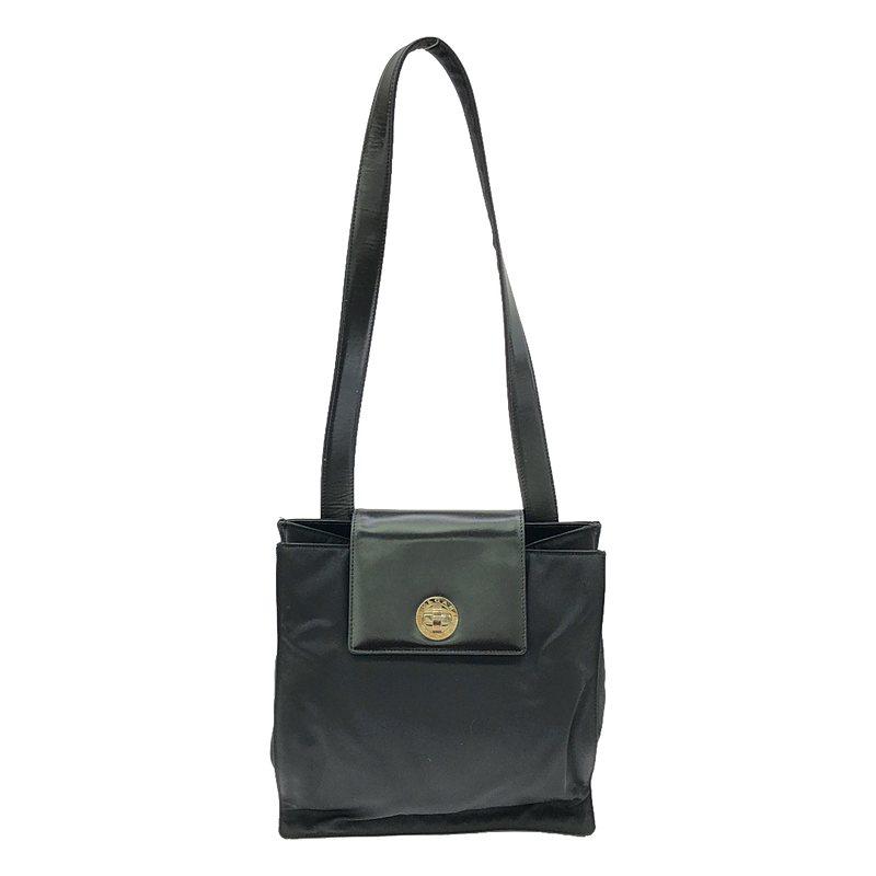 BVLGARI / ブルガリ | ターンロック ワンショルダーバッグ | ブラック | レディース BVLGARI（ブルガリ） | ターンロック ワンショルダーバッグ | ブラック