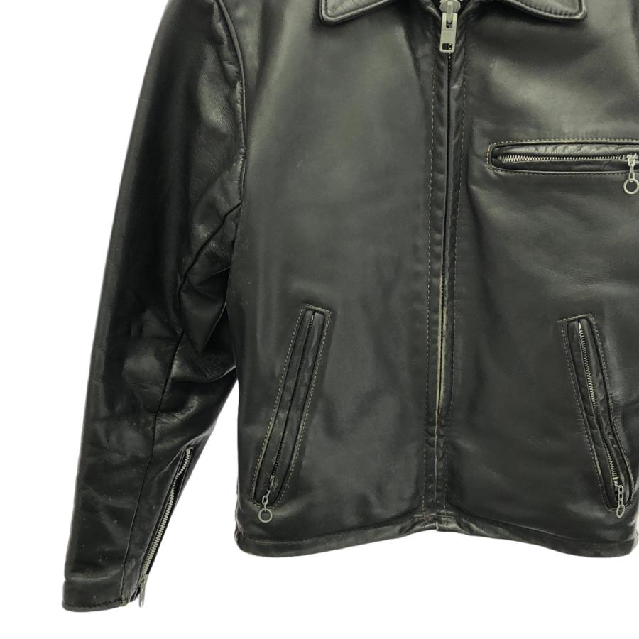 ボアライナー付き完品！ショットschottスタンド立ち襟シングルライダース34 Schott N.Y.C SCHOTT / ショット | ボアライナー付 レザー