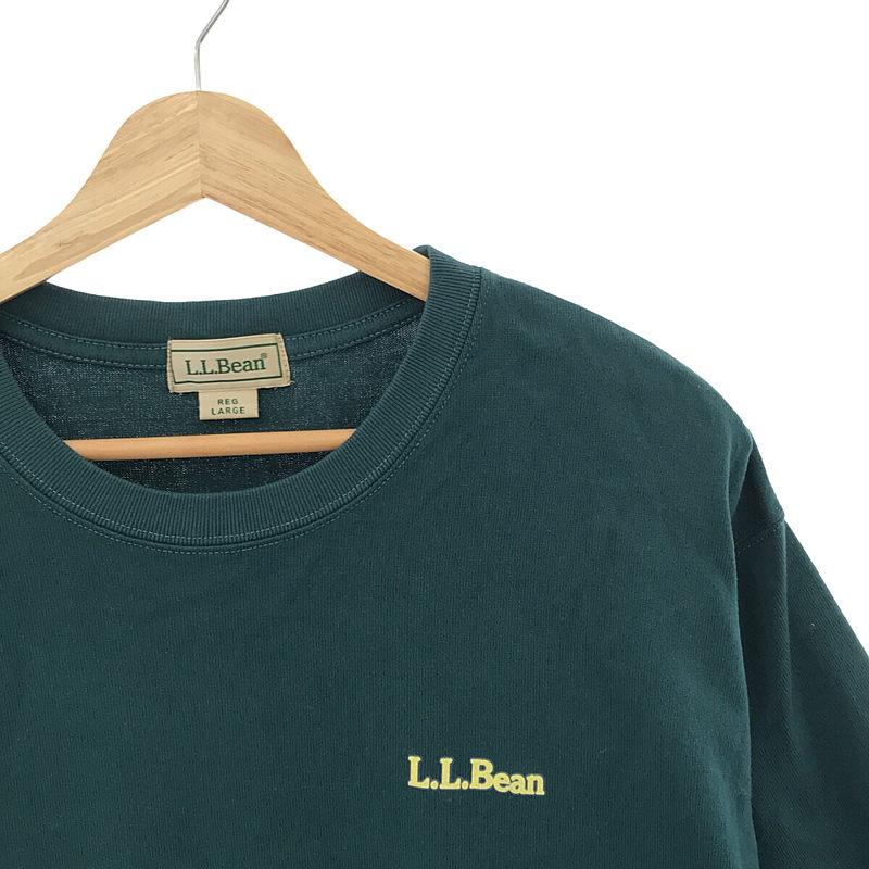 L.L.BEAN / エルエルビーン | 1991 SS Catalog / 両面プリント オーバー Tシャツ | L | グリーン | メンズ｜kldclothing｜02