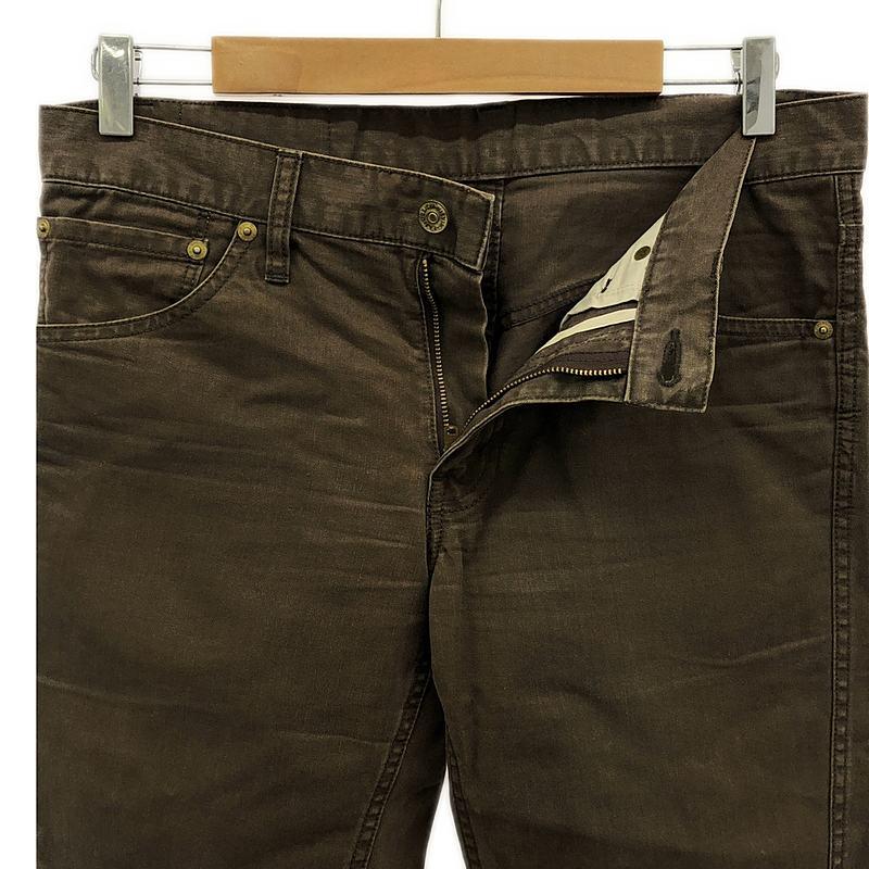 visvim / ビズビム | FLUXUS 04 CHINO DAMAGED レザーパッチ visvim / ビズビム | FLUXUS 04 CHINO DAMAGED レザーパッチ