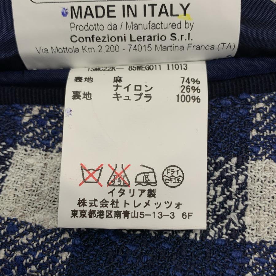TAGLIATORE / タリアトーレ リネン チェック ツイード テーラード